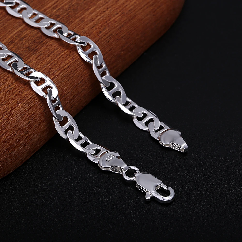 Luxury designer 925 Sterling S - Men Accessories Chain And Bracelet reseña y precio