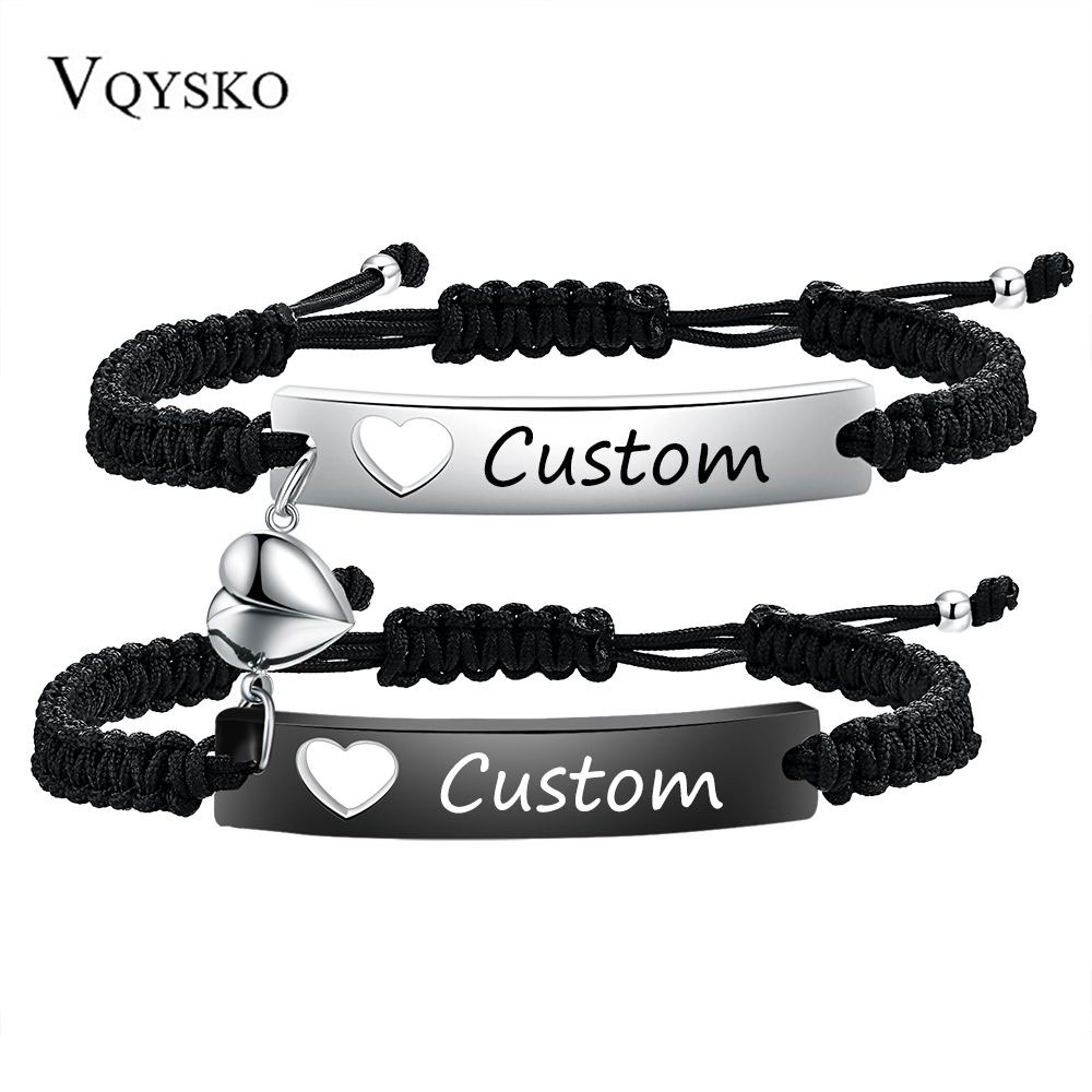 Custom Stainless Steel Couple  - Men Accessories Chain And Bracelet reseña y precio