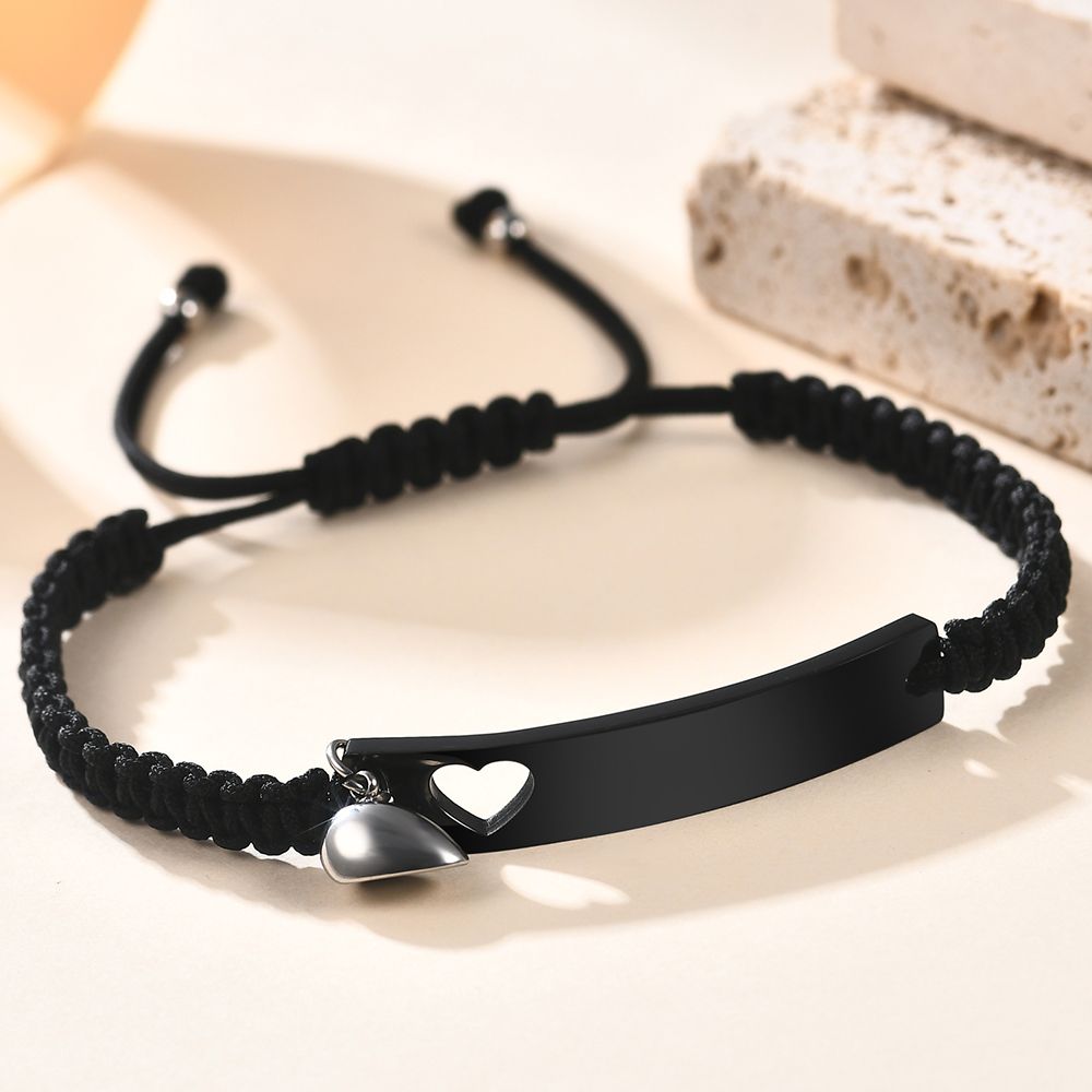 Custom Stainless Steel Couple  - Men Accessories Chain And Bracelet reseña y precio