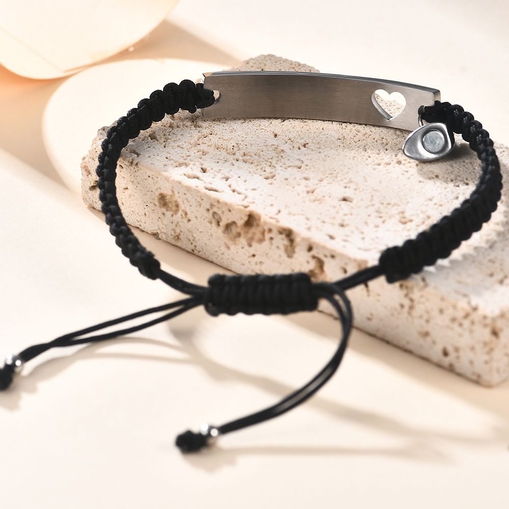 Custom Stainless Steel Couple  - Men Accessories Chain And Bracelet reseña y precio