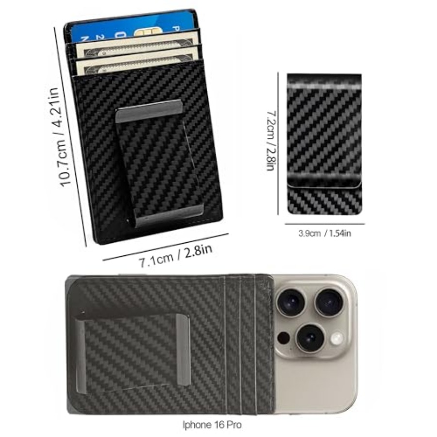 Money Clip for Men Wallet Slim - Money Clip Slim reseña y precio