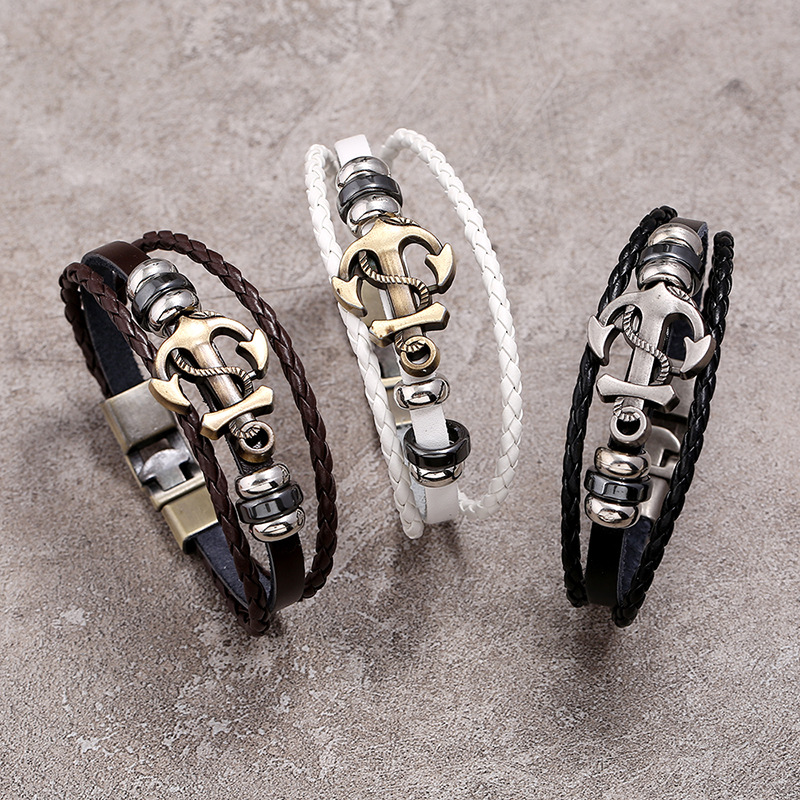 Multi Layered Vintage Leather  - Men Accessories Pk reseña y precio