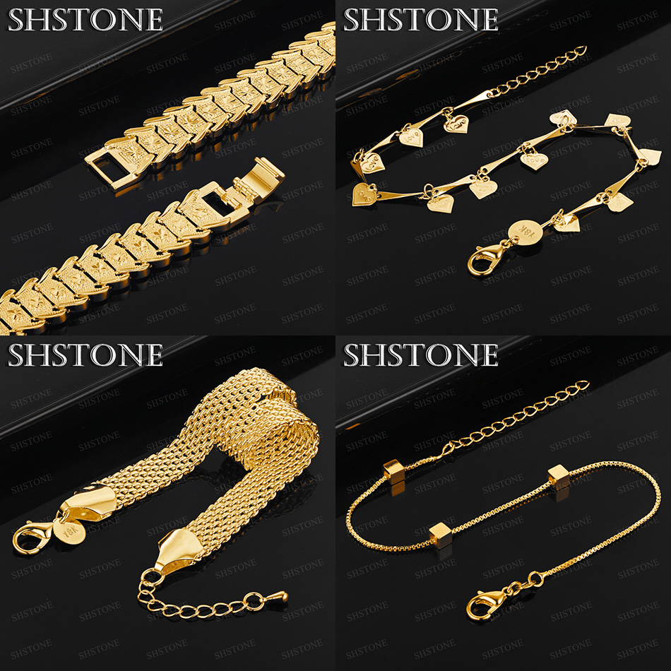 Hot 18k Gold Mesh Chain Square - Men Accessories Chain And Bracelet reseña y precio
