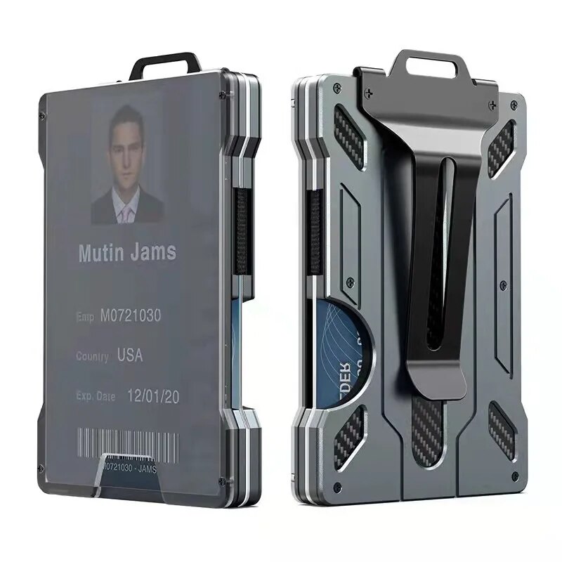 Minimalist Slim Wallet for Men - Money Clip Slim reseña y precio
