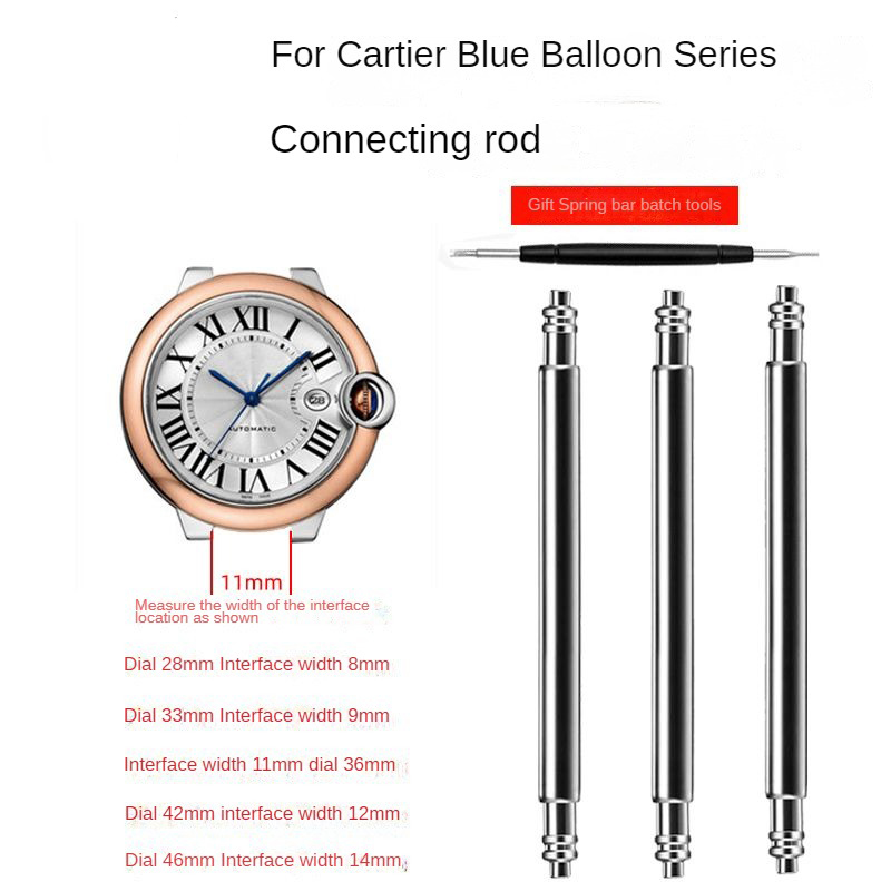 Spring Bar for Cartier Blue Ba - Men'S Accessories London reseña y precio