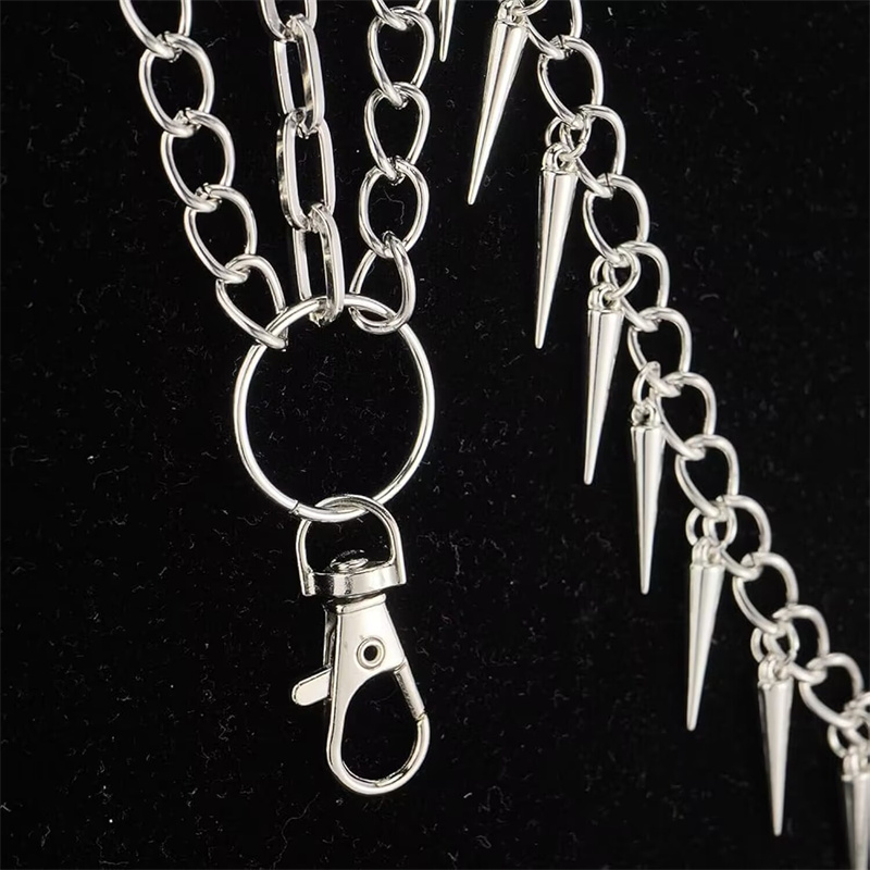 Layer 3 Punk Chain On The Jean - Men Accessories Aesthetic reseña y precio